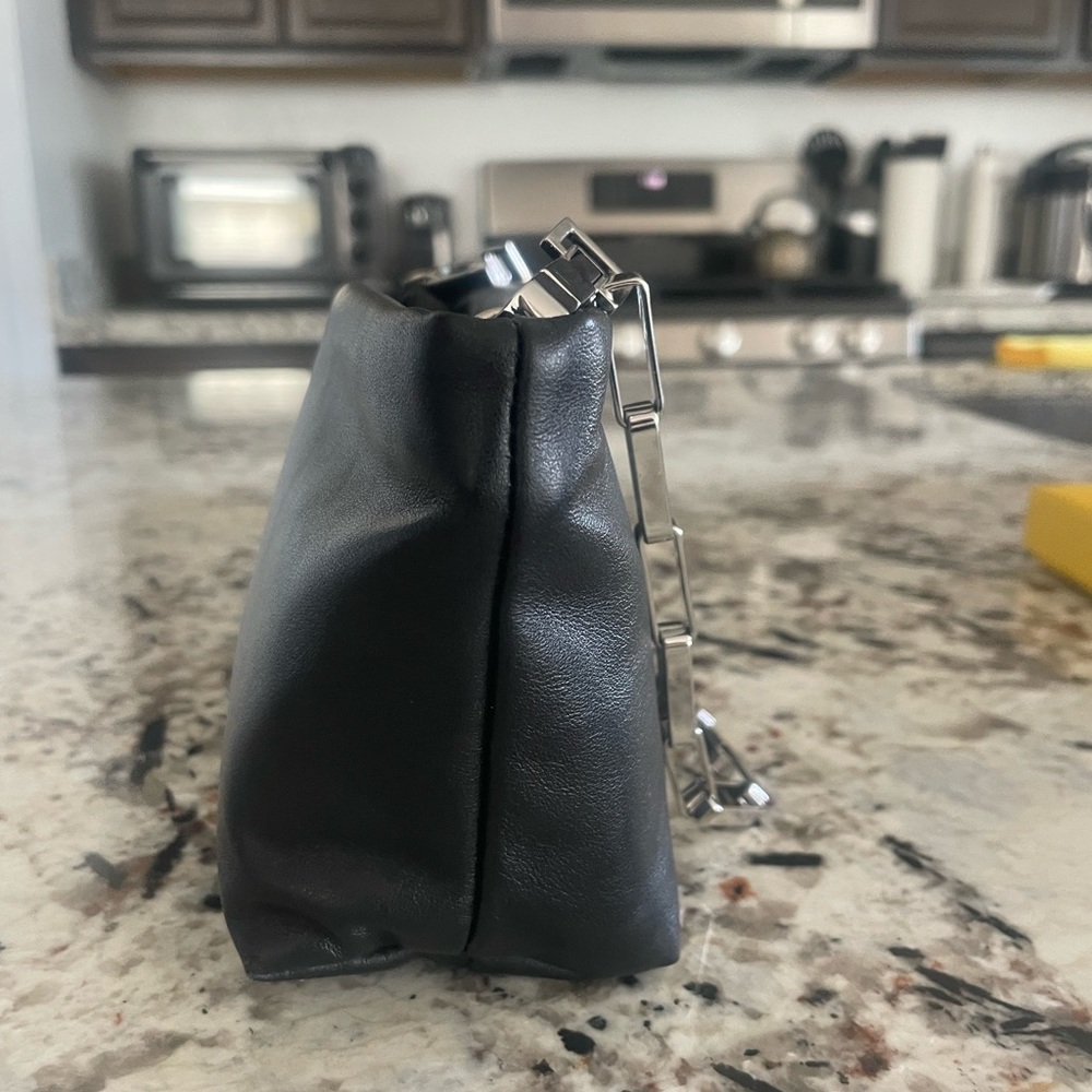 The Attico Mini Wynona Chain Leather Clutch - Picture 9 of 13